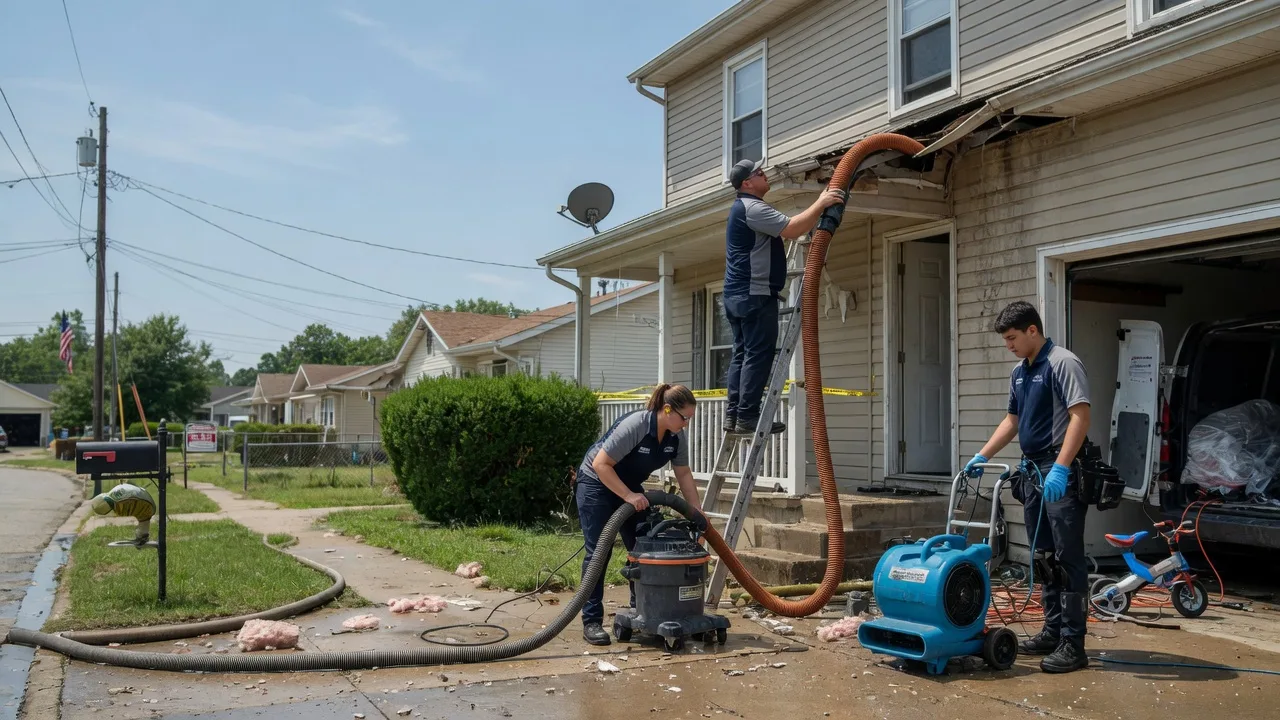 Water Damage Restoration in Illinois near me